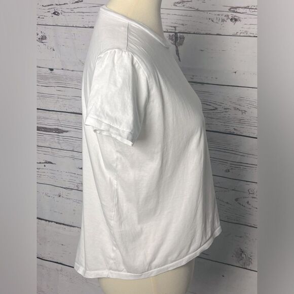 Forever 21 White Short Sleeve Tee - Picture 4 of 6